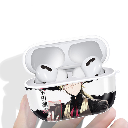文豪ストレイドッグス Bungo Stray Dogs 【AirPods Pro用】ハードシェル保護ケース 耐衝撃・防指紋・カラビナ付き商品仕様