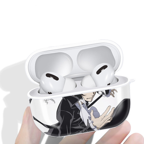 文豪ストレイドッグス Bungo Stray Dogs 【AirPods Pro用】ハードシェル保護ケース 耐衝撃・防指紋・カラビナ付き商品仕様
