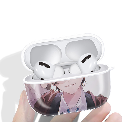 文豪ストレイドッグス Bungo Stray Dogs 【AirPods Pro用】ハードシェル保護ケース 耐衝撃・防指紋・カラビナ付き商品仕様