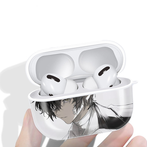 文豪ストレイドッグス Bungo Stray Dogs 【AirPods Pro用】ハードシェル保護ケース 耐衝撃・防指紋・カラビナ付き商品仕様