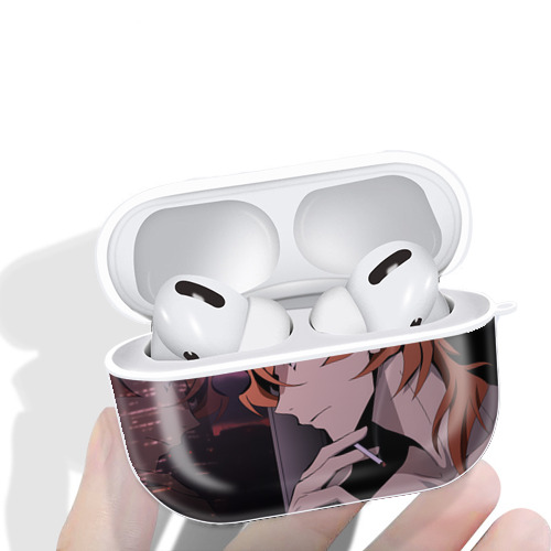 文豪ストレイドッグス Bungo Stray Dogs 【AirPods Pro用】ハードシェル保護ケース 耐衝撃・防指紋・カラビナ付き商品仕様