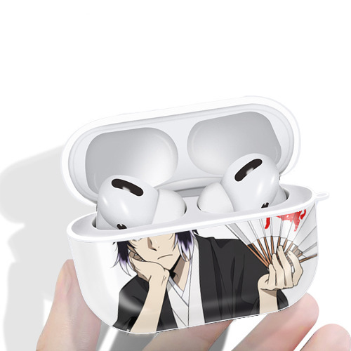 文豪ストレイドッグス Bungo Stray Dogs 【AirPods Pro用】ハードシェル保護ケース 耐衝撃・防指紋・カラビナ付き商品仕様