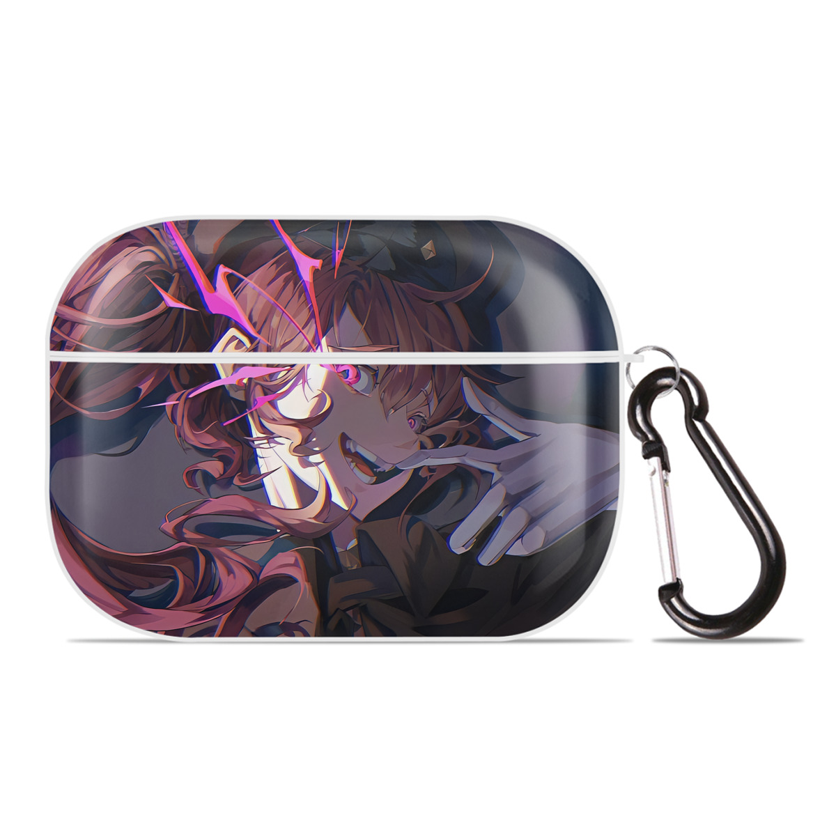 （画像用） 文豪ストレイドッグス Bungo Stray Dogs 【AirPods Pro用】ハードシェル保護ケース 耐衝撃・防指紋・カラビナ付き商品仕様