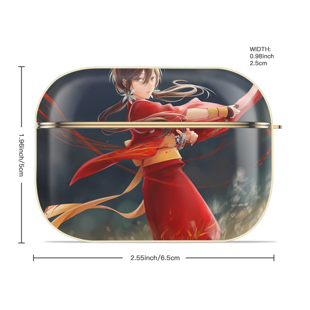 文豪ストレイドッグス Bungo Stray Dogs 【AirPods Pro用】ハードシェル保護ケース｜耐衝撃・防指紋・カラビナ付き商品仕様