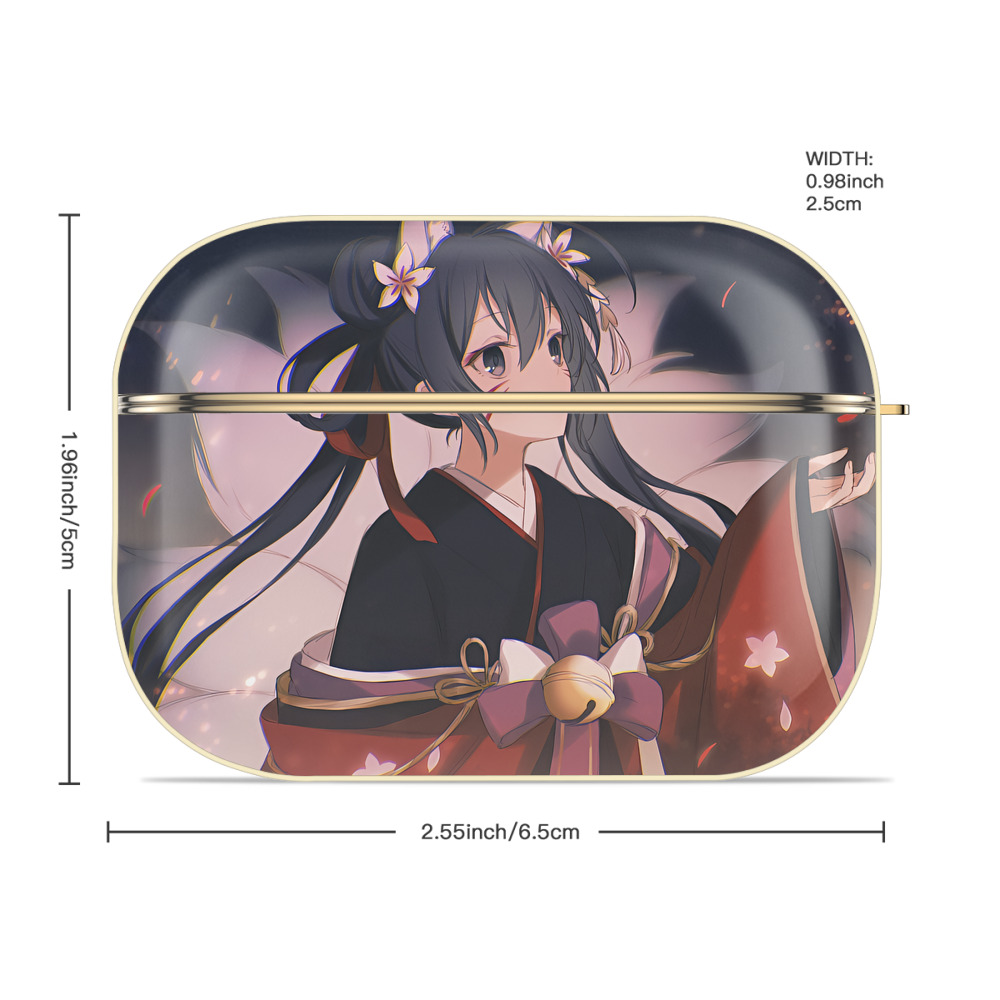 文豪ストレイドッグス Bungo Stray Dogs 【AirPods Pro用】ハードシェル保護ケース｜耐衝撃・防指紋・カラビナ付き商品仕様