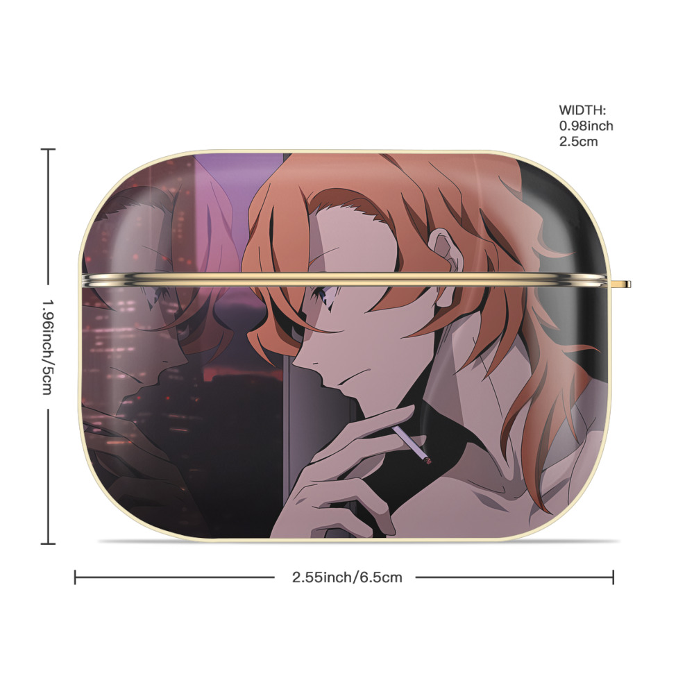 文豪ストレイドッグス Bungo Stray Dogs 【AirPods Pro用】ハードシェル保護ケース｜耐衝撃・防指紋・カラビナ付き商品仕様