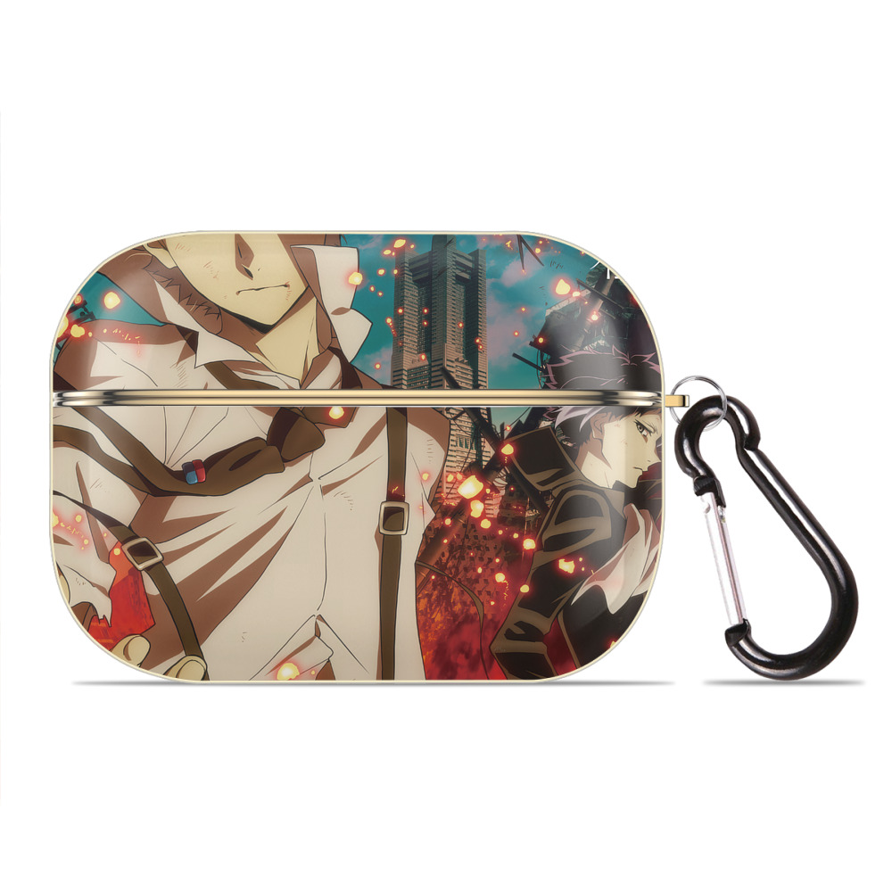 （画像用） 文豪ストレイドッグス Bungo Stray Dogs 【AirPods Pro用】ハードシェル保護ケース｜耐衝撃・防指紋・カラビナ付き商品仕様