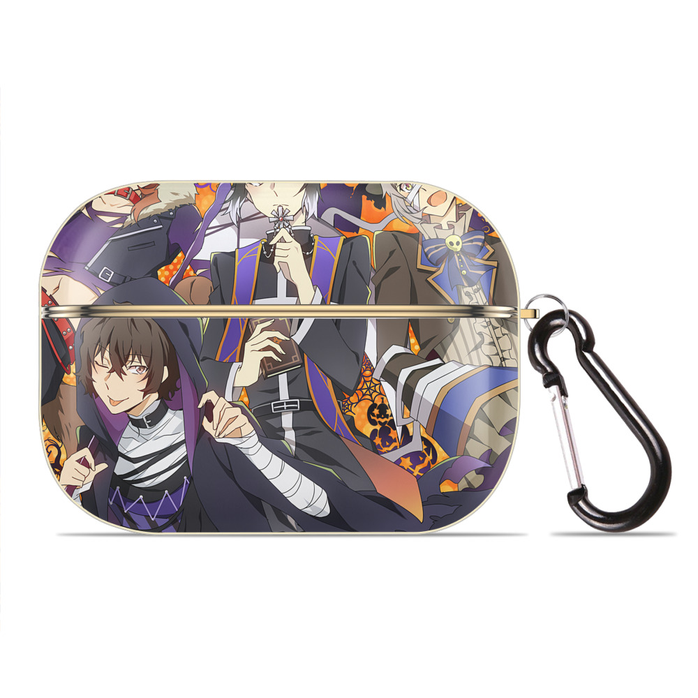 （画像用） 文豪ストレイドッグス Bungo Stray Dogs 【AirPods Pro用】ハードシェル保護ケース｜耐衝撃・防指紋・カラビナ付き商品仕様