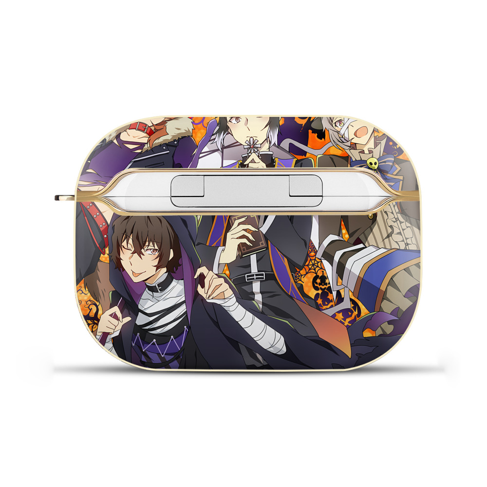（画像用） 文豪ストレイドッグス Bungo Stray Dogs 【AirPods Pro用】ハードシェル保護ケース｜耐衝撃・防指紋・カラビナ付き商品仕様