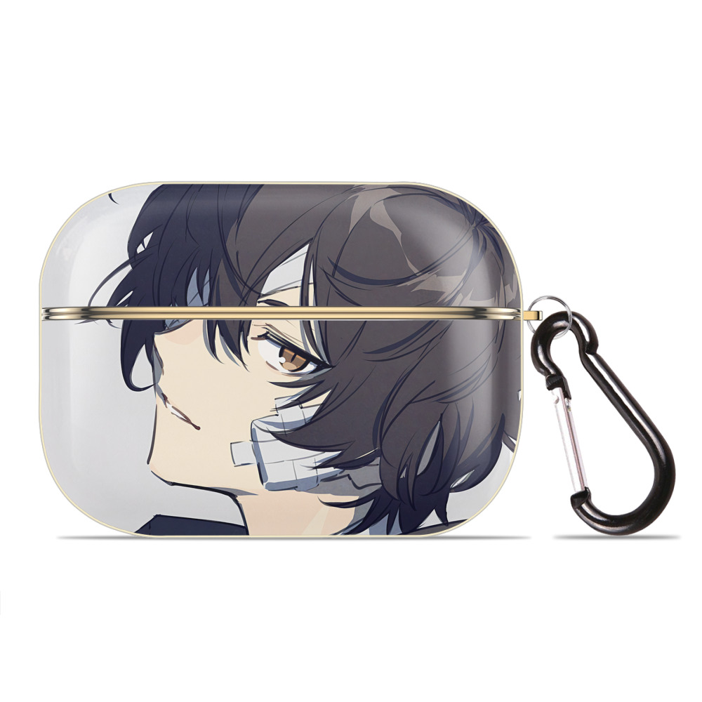 （画像用） 文豪ストレイドッグス Bungo Stray Dogs 【AirPods Pro用】ハードシェル保護ケース｜耐衝撃・防指紋・カラビナ付き商品仕様