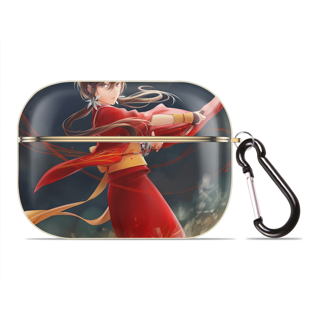 （画像用） 文豪ストレイドッグス Bungo Stray Dogs 【AirPods Pro用】ハードシェル保護ケース｜耐衝撃・防指紋・カラビナ付き商品仕様