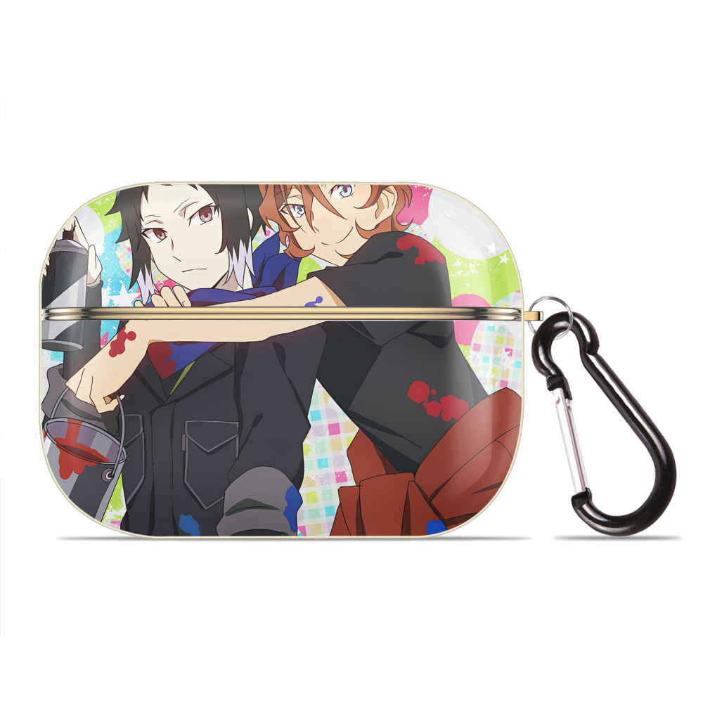（画像用） 文豪ストレイドッグス Bungo Stray Dogs 【AirPods Pro用】ハードシェル保護ケース｜耐衝撃・防指紋・カラビナ付き商品仕様