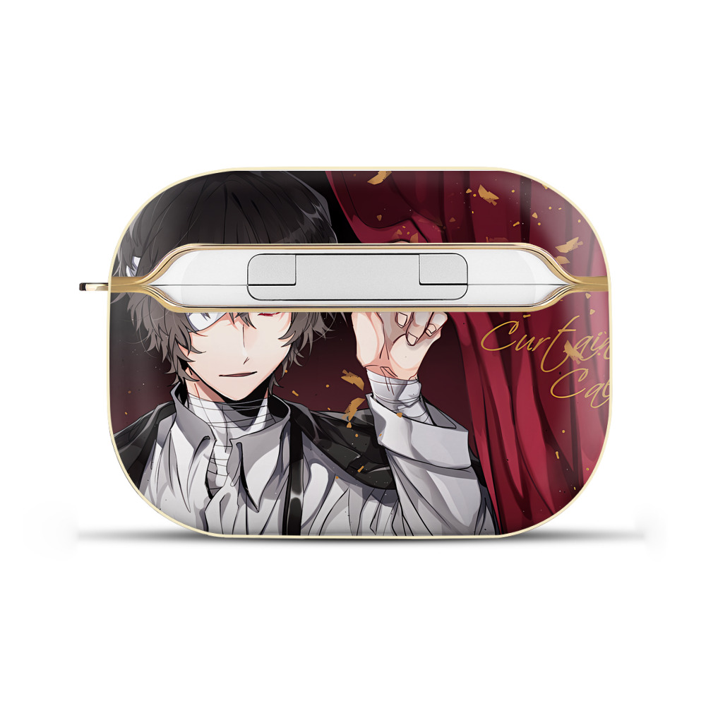 （画像用） 文豪ストレイドッグス Bungo Stray Dogs 【AirPods Pro用】ハードシェル保護ケース｜耐衝撃・防指紋・カラビナ付き商品仕様
