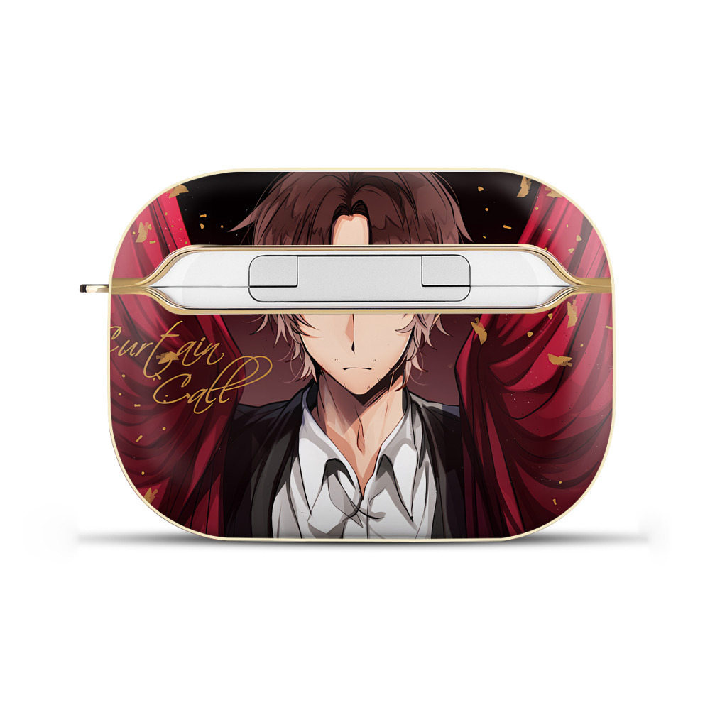 （画像用） 文豪ストレイドッグス Bungo Stray Dogs 【AirPods Pro用】ハードシェル保護ケース｜耐衝撃・防指紋・カラビナ付き商品仕様