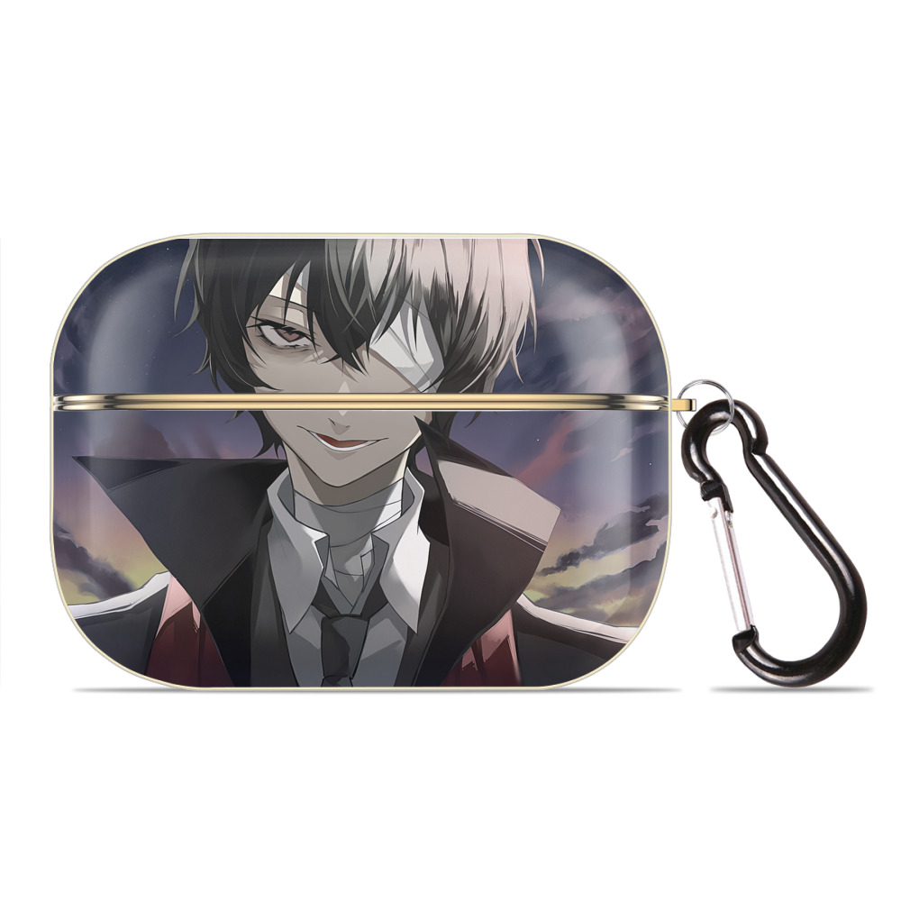（画像用） 文豪ストレイドッグス Bungo Stray Dogs 【AirPods Pro用】ハードシェル保護ケース｜耐衝撃・防指紋・カラビナ付き商品仕様
