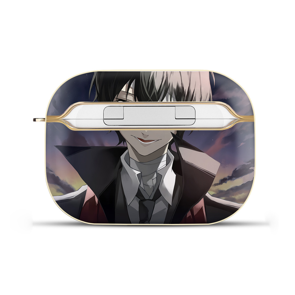 （画像用） 文豪ストレイドッグス Bungo Stray Dogs 【AirPods Pro用】ハードシェル保護ケース｜耐衝撃・防指紋・カラビナ付き商品仕様