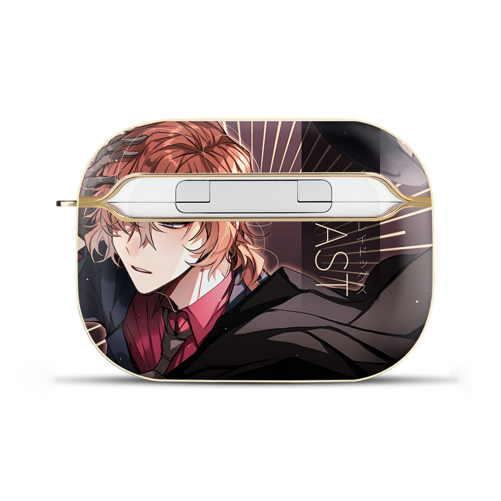 （画像用） 文豪ストレイドッグス Bungo Stray Dogs 【AirPods Pro用】ハードシェル保護ケース｜耐衝撃・防指紋・カラビナ付き商品仕様