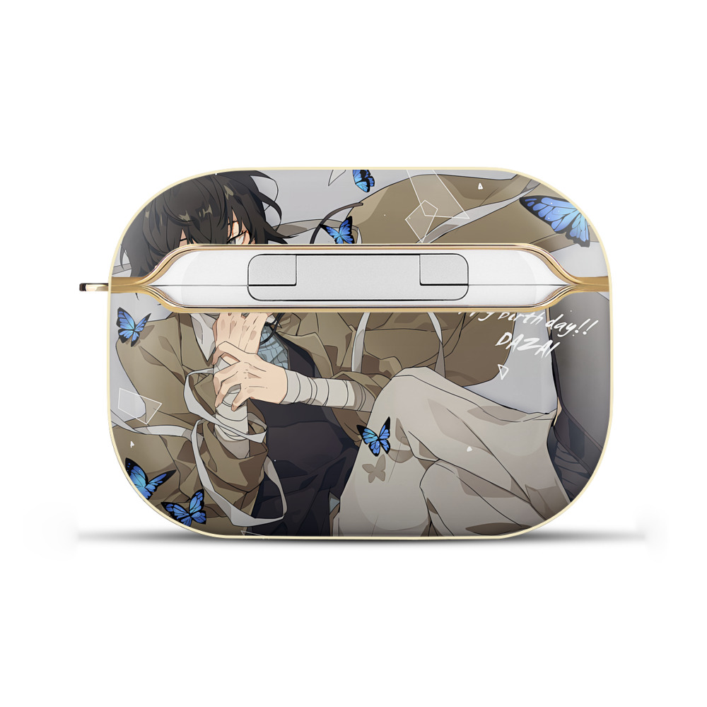 （画像用） 文豪ストレイドッグス Bungo Stray Dogs 【AirPods Pro用】ハードシェル保護ケース｜耐衝撃・防指紋・カラビナ付き商品仕様