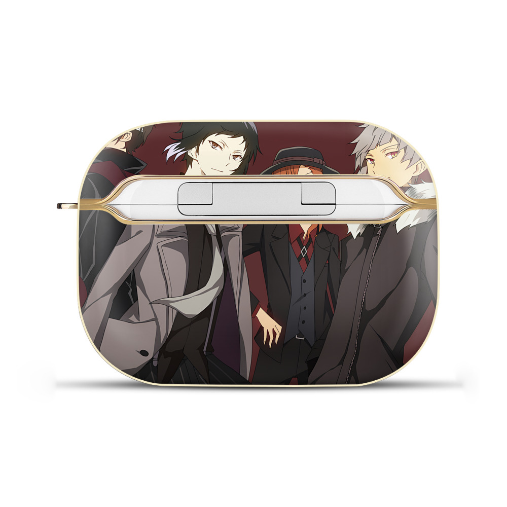 （画像用） 文豪ストレイドッグス Bungo Stray Dogs 【AirPods Pro用】ハードシェル保護ケース｜耐衝撃・防指紋・カラビナ付き商品仕様