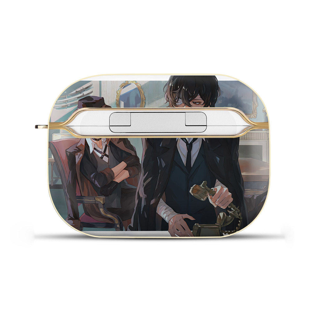 （画像用） 文豪ストレイドッグス Bungo Stray Dogs 【AirPods Pro用】ハードシェル保護ケース｜耐衝撃・防指紋・カラビナ付き商品仕様