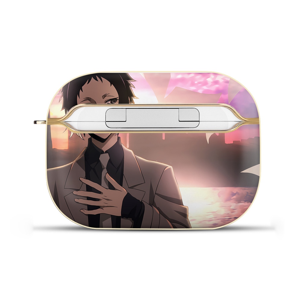 （画像用） 文豪ストレイドッグス Bungo Stray Dogs 【AirPods Pro用】ハードシェル保護ケース｜耐衝撃・防指紋・カラビナ付き商品仕様
