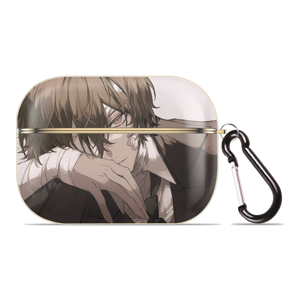 （画像用） 文豪ストレイドッグス Bungo Stray Dogs 【AirPods Pro用】ハードシェル保護ケース｜耐衝撃・防指紋・カラビナ付き商品仕様