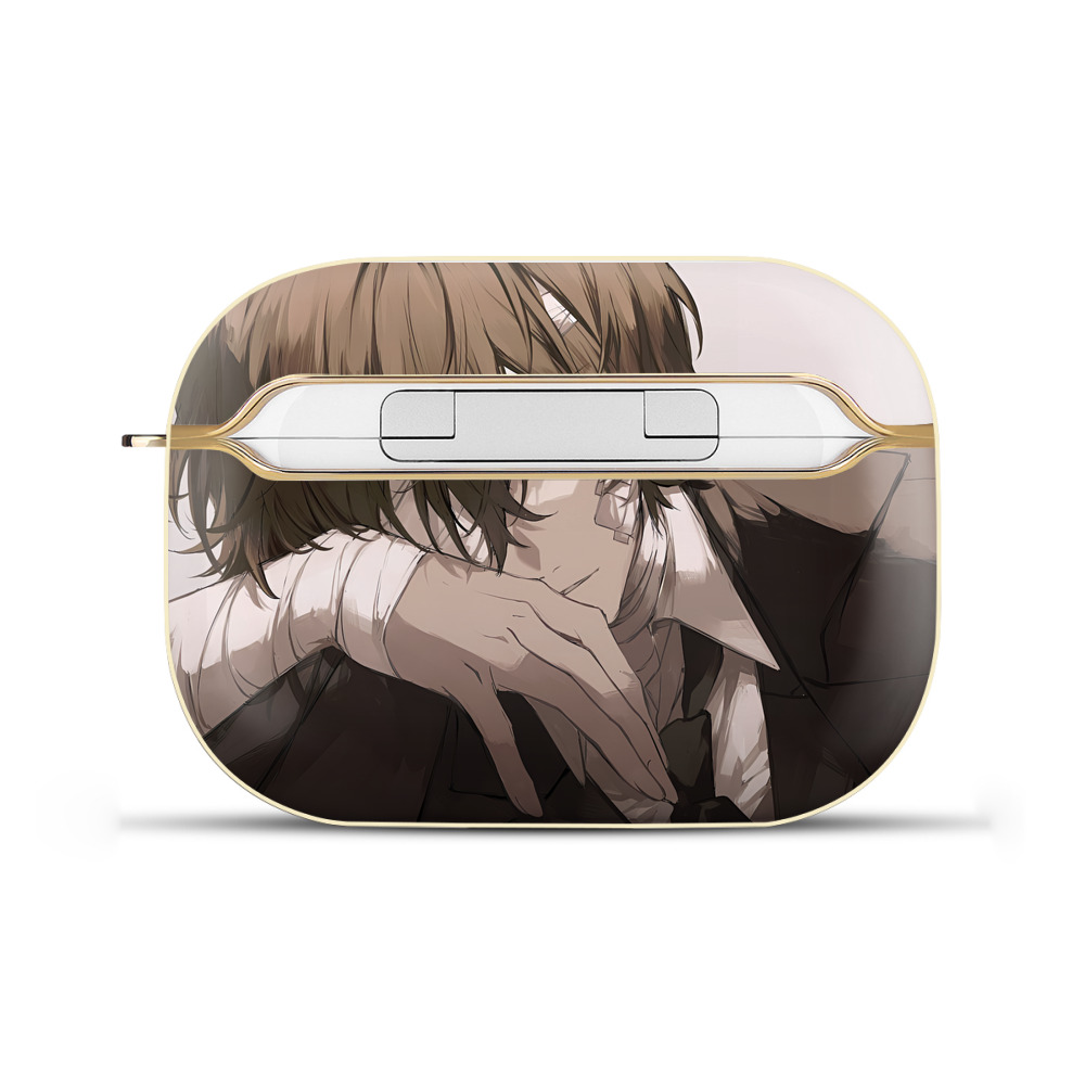 （画像用） 文豪ストレイドッグス Bungo Stray Dogs 【AirPods Pro用】ハードシェル保護ケース｜耐衝撃・防指紋・カラビナ付き商品仕様