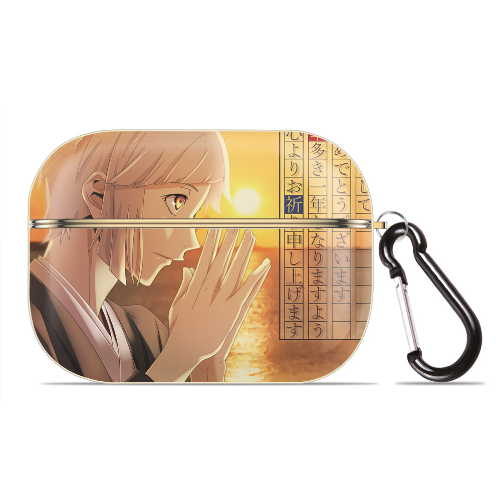 （画像用） 文豪ストレイドッグス Bungo Stray Dogs 【AirPods Pro用】ハードシェル保護ケース｜耐衝撃・防指紋・カラビナ付き商品仕様