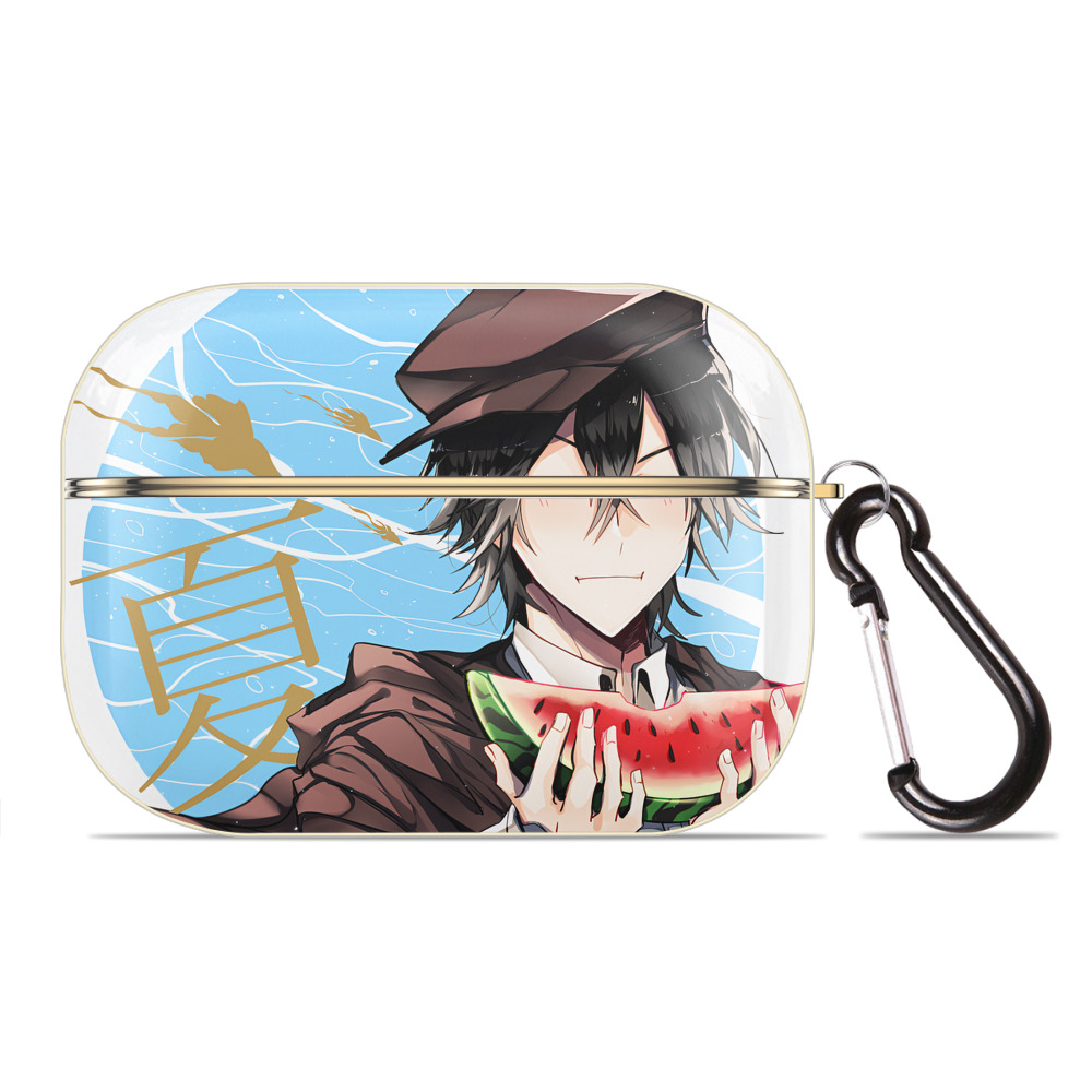 （画像用） 文豪ストレイドッグス Bungo Stray Dogs 【AirPods Pro用】ハードシェル保護ケース｜耐衝撃・防指紋・カラビナ付き商品仕様