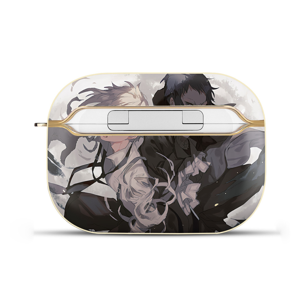 （画像用） 文豪ストレイドッグス Bungo Stray Dogs 【AirPods Pro用】ハードシェル保護ケース｜耐衝撃・防指紋・カラビナ付き商品仕様