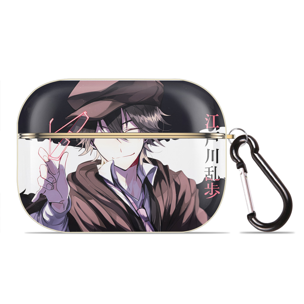 （画像用） 文豪ストレイドッグス Bungo Stray Dogs 【AirPods Pro用】ハードシェル保護ケース｜耐衝撃・防指紋・カラビナ付き商品仕様