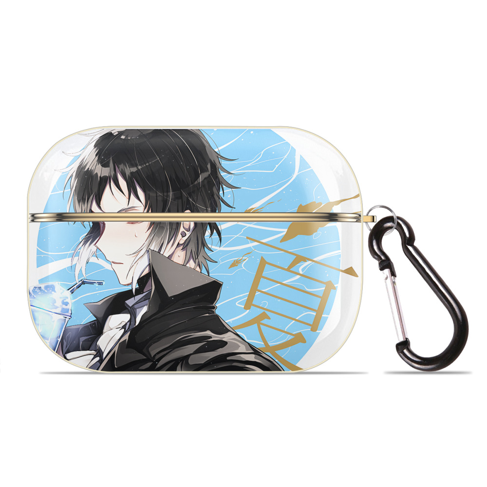 （画像用） 文豪ストレイドッグス Bungo Stray Dogs 【AirPods Pro用】ハードシェル保護ケース｜耐衝撃・防指紋・カラビナ付き商品仕様