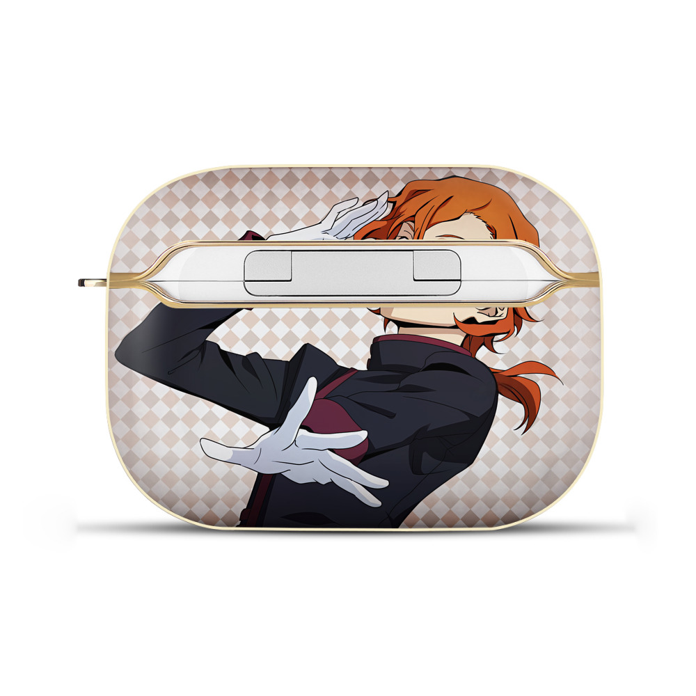 （画像用） 文豪ストレイドッグス Bungo Stray Dogs 【AirPods Pro用】ハードシェル保護ケース｜耐衝撃・防指紋・カラビナ付き商品仕様