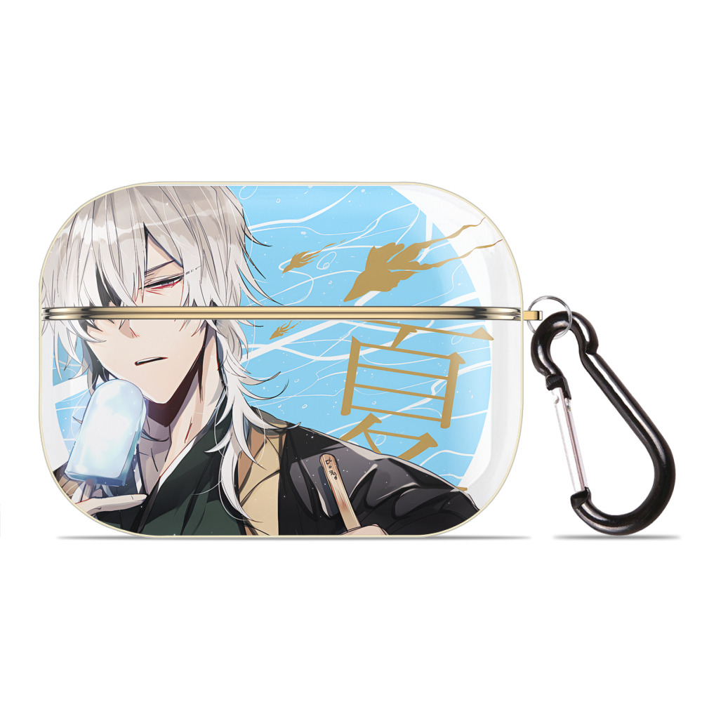 （画像用） 文豪ストレイドッグス Bungo Stray Dogs 【AirPods Pro用】ハードシェル保護ケース｜耐衝撃・防指紋・カラビナ付き商品仕様