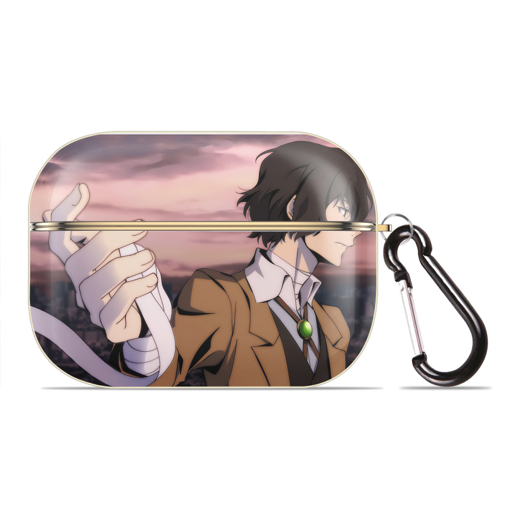 （画像用） 文豪ストレイドッグス Bungo Stray Dogs 【AirPods Pro用】ハードシェル保護ケース｜耐衝撃・防指紋・カラビナ付き商品仕様