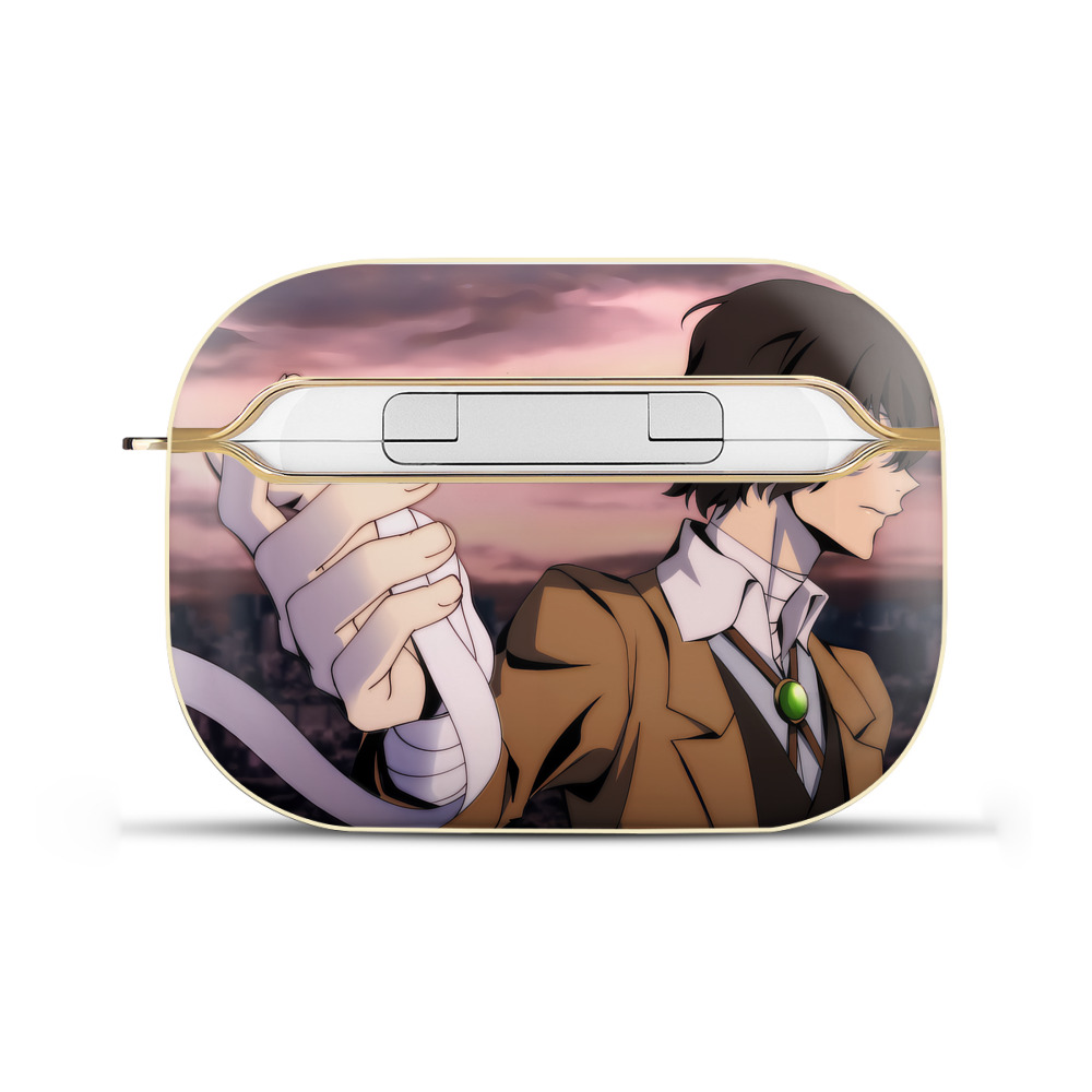 （画像用） 文豪ストレイドッグス Bungo Stray Dogs 【AirPods Pro用】ハードシェル保護ケース｜耐衝撃・防指紋・カラビナ付き商品仕様