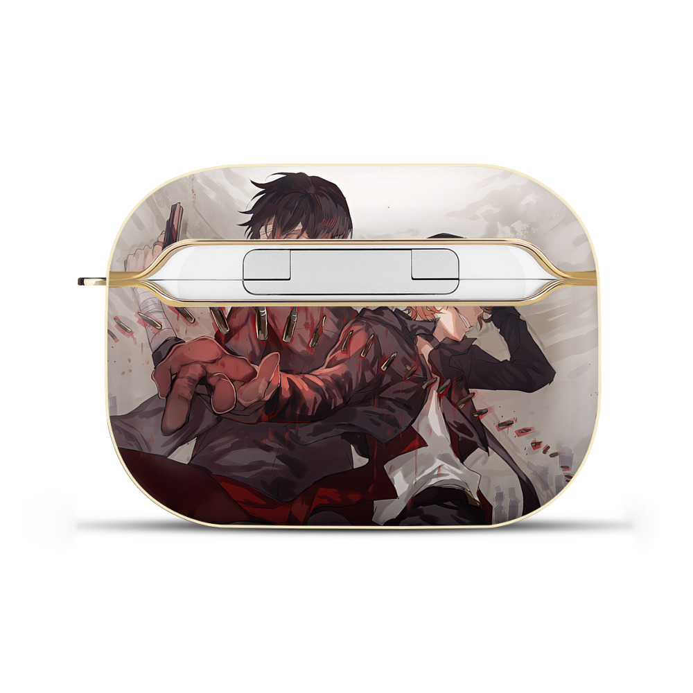 （画像用） 文豪ストレイドッグス Bungo Stray Dogs 【AirPods Pro用】ハードシェル保護ケース｜耐衝撃・防指紋・カラビナ付き商品仕様