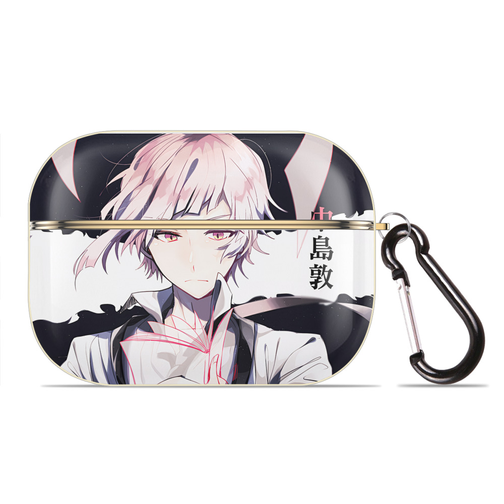 （画像用） 文豪ストレイドッグス Bungo Stray Dogs 【AirPods Pro用】ハードシェル保護ケース｜耐衝撃・防指紋・カラビナ付き商品仕様