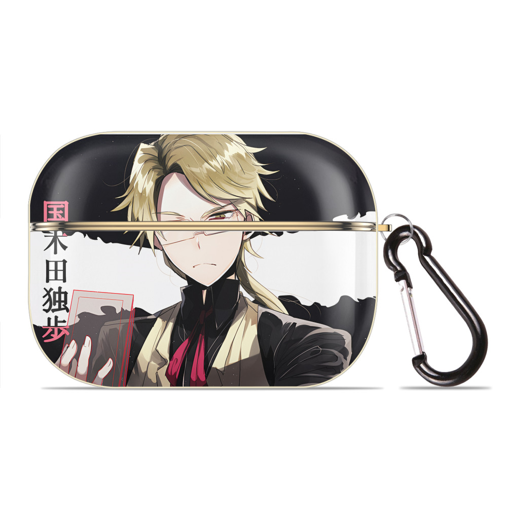 （画像用） 文豪ストレイドッグス Bungo Stray Dogs 【AirPods Pro用】ハードシェル保護ケース｜耐衝撃・防指紋・カラビナ付き商品仕様