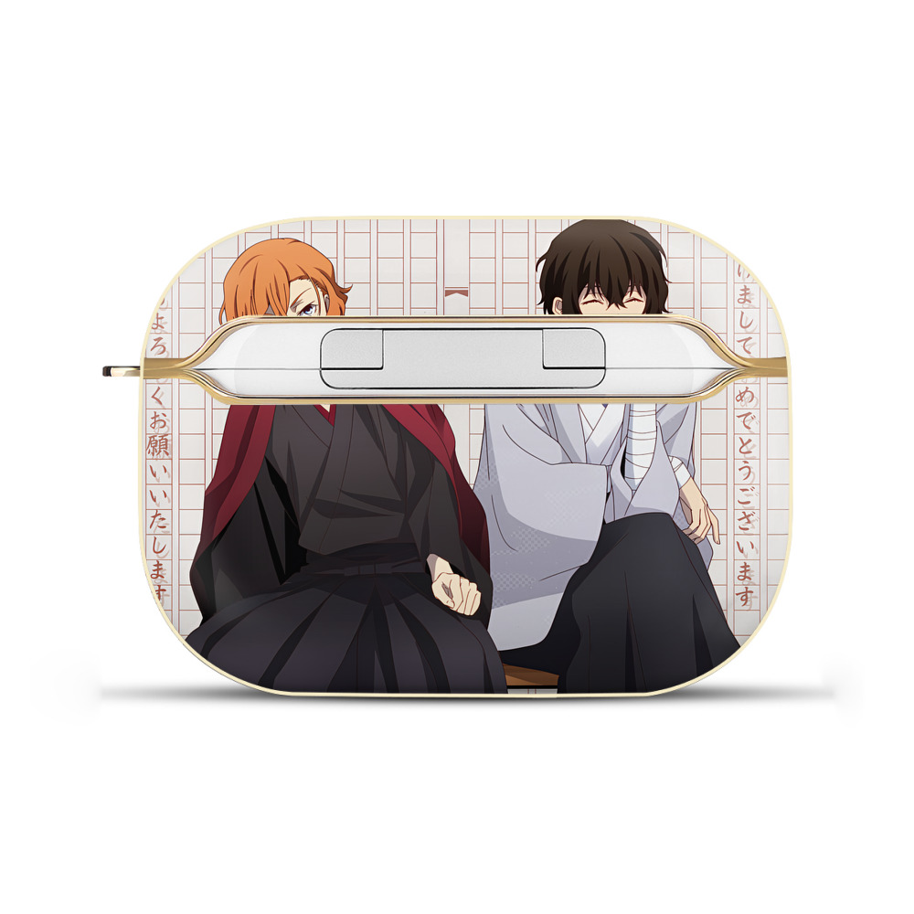 （画像用） 文豪ストレイドッグス Bungo Stray Dogs 【AirPods Pro用】ハードシェル保護ケース｜耐衝撃・防指紋・カラビナ付き商品仕様