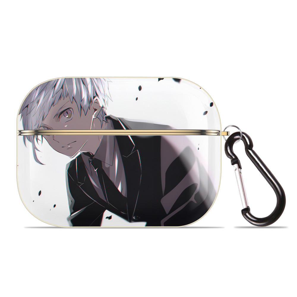 （画像用） 文豪ストレイドッグス Bungo Stray Dogs 【AirPods Pro用】ハードシェル保護ケース｜耐衝撃・防指紋・カラビナ付き商品仕様
