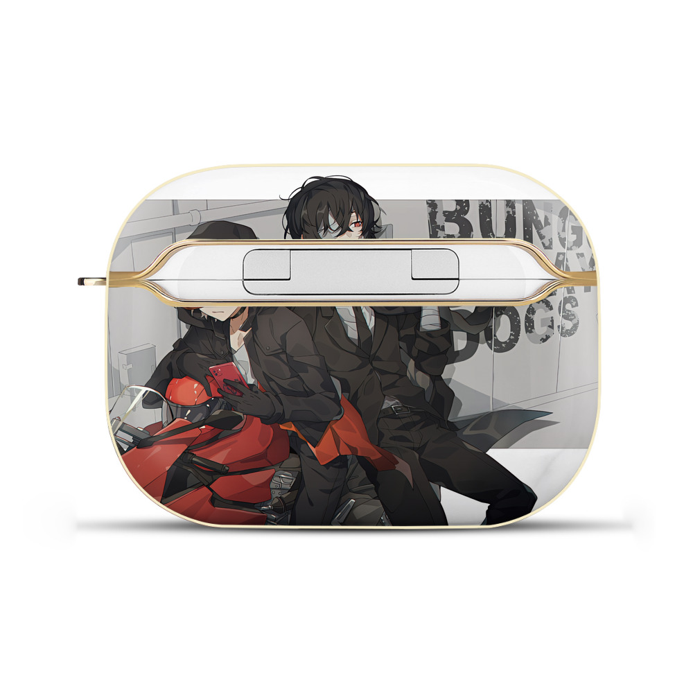 （画像用） 文豪ストレイドッグス Bungo Stray Dogs 【AirPods Pro用】ハードシェル保護ケース｜耐衝撃・防指紋・カラビナ付き商品仕様