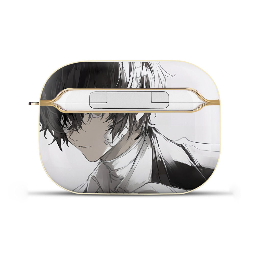 （画像用） 文豪ストレイドッグス Bungo Stray Dogs 【AirPods Pro用】ハードシェル保護ケース｜耐衝撃・防指紋・カラビナ付き商品仕様