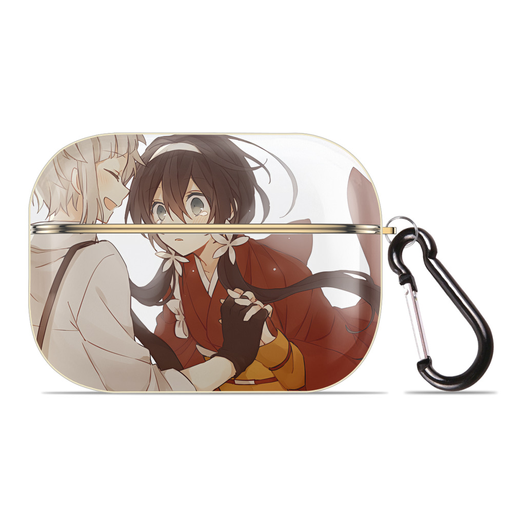 （画像用） 文豪ストレイドッグス Bungo Stray Dogs 【AirPods Pro用】ハードシェル保護ケース｜耐衝撃・防指紋・カラビナ付き商品仕様
