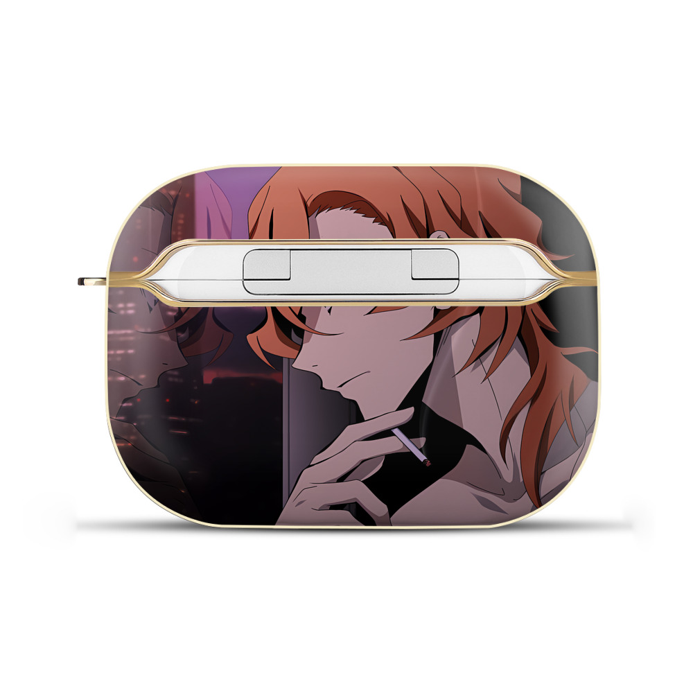 （画像用） 文豪ストレイドッグス Bungo Stray Dogs 【AirPods Pro用】ハードシェル保護ケース｜耐衝撃・防指紋・カラビナ付き商品仕様