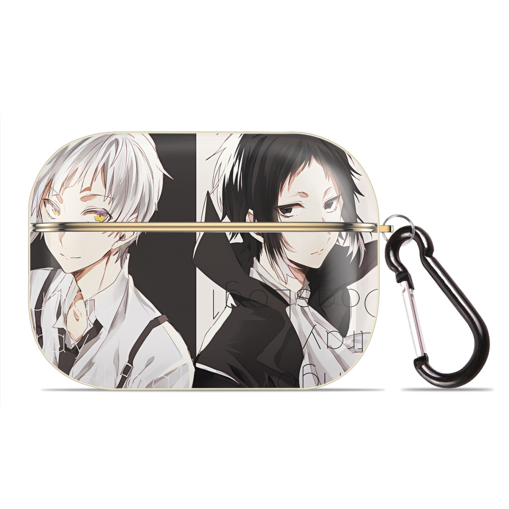 （画像用） 文豪ストレイドッグス Bungo Stray Dogs 【AirPods Pro用】ハードシェル保護ケース｜耐衝撃・防指紋・カラビナ付き商品仕様
