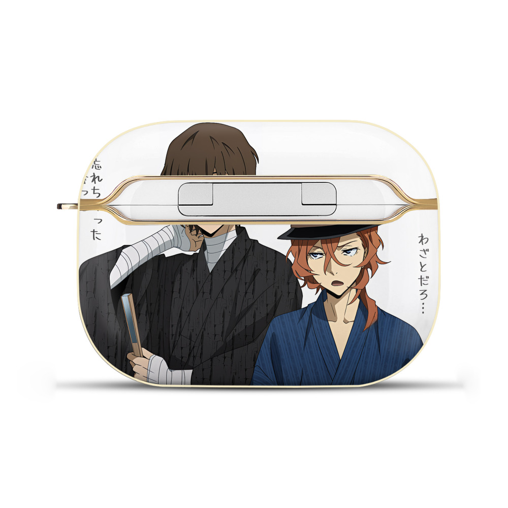 （画像用） 文豪ストレイドッグス Bungo Stray Dogs 【AirPods Pro用】ハードシェル保護ケース｜耐衝撃・防指紋・カラビナ付き商品仕様