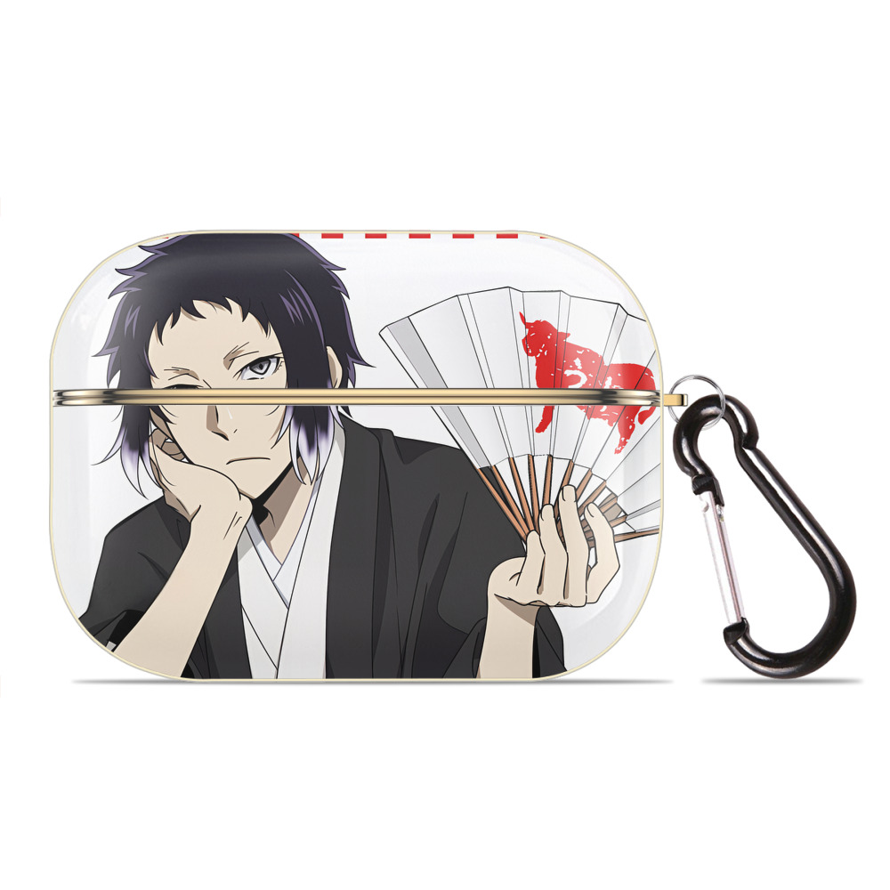 （画像用） 文豪ストレイドッグス Bungo Stray Dogs 【AirPods Pro用】ハードシェル保護ケース｜耐衝撃・防指紋・カラビナ付き商品仕様