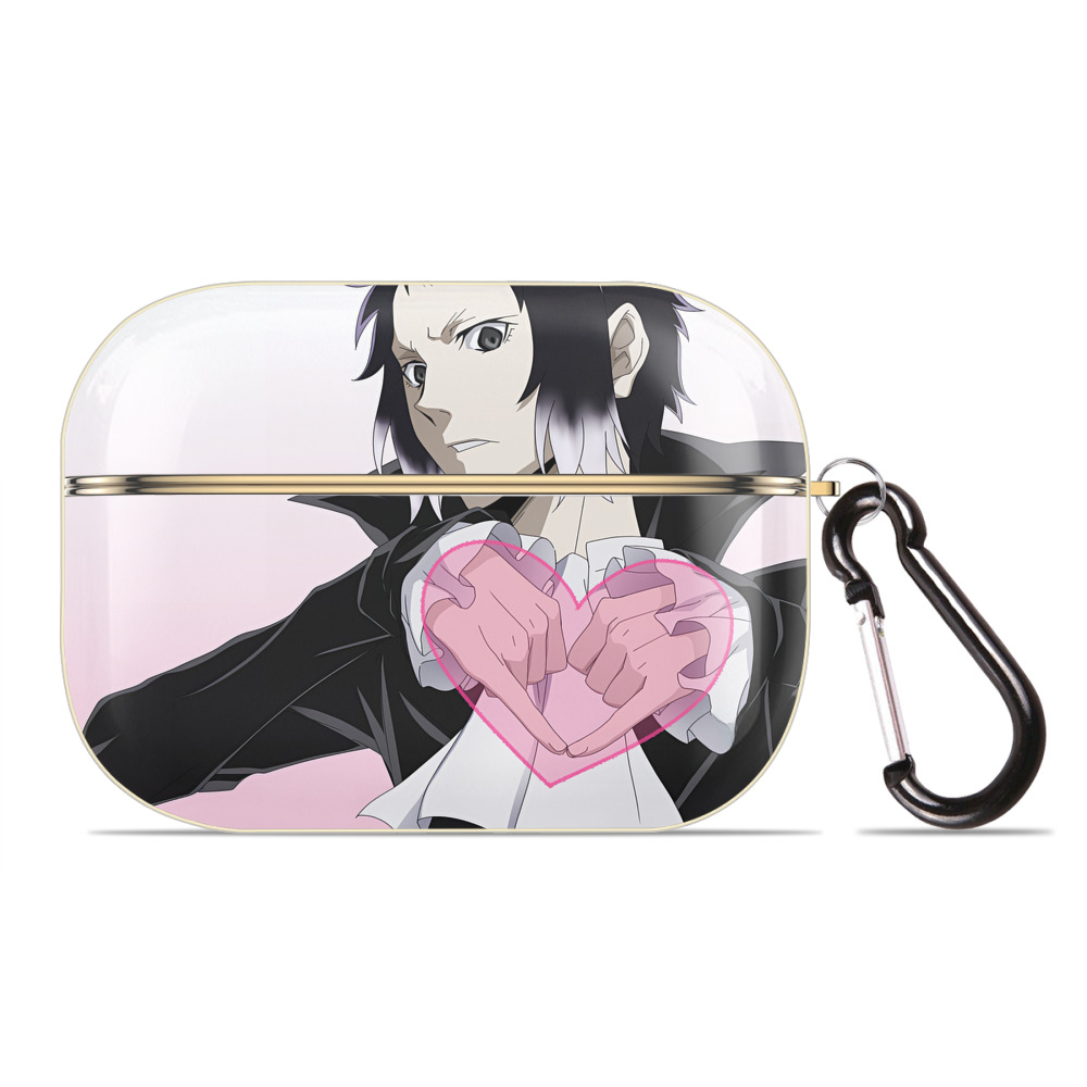 （画像用） 文豪ストレイドッグス Bungo Stray Dogs 【AirPods Pro用】ハードシェル保護ケース｜耐衝撃・防指紋・カラビナ付き商品仕様