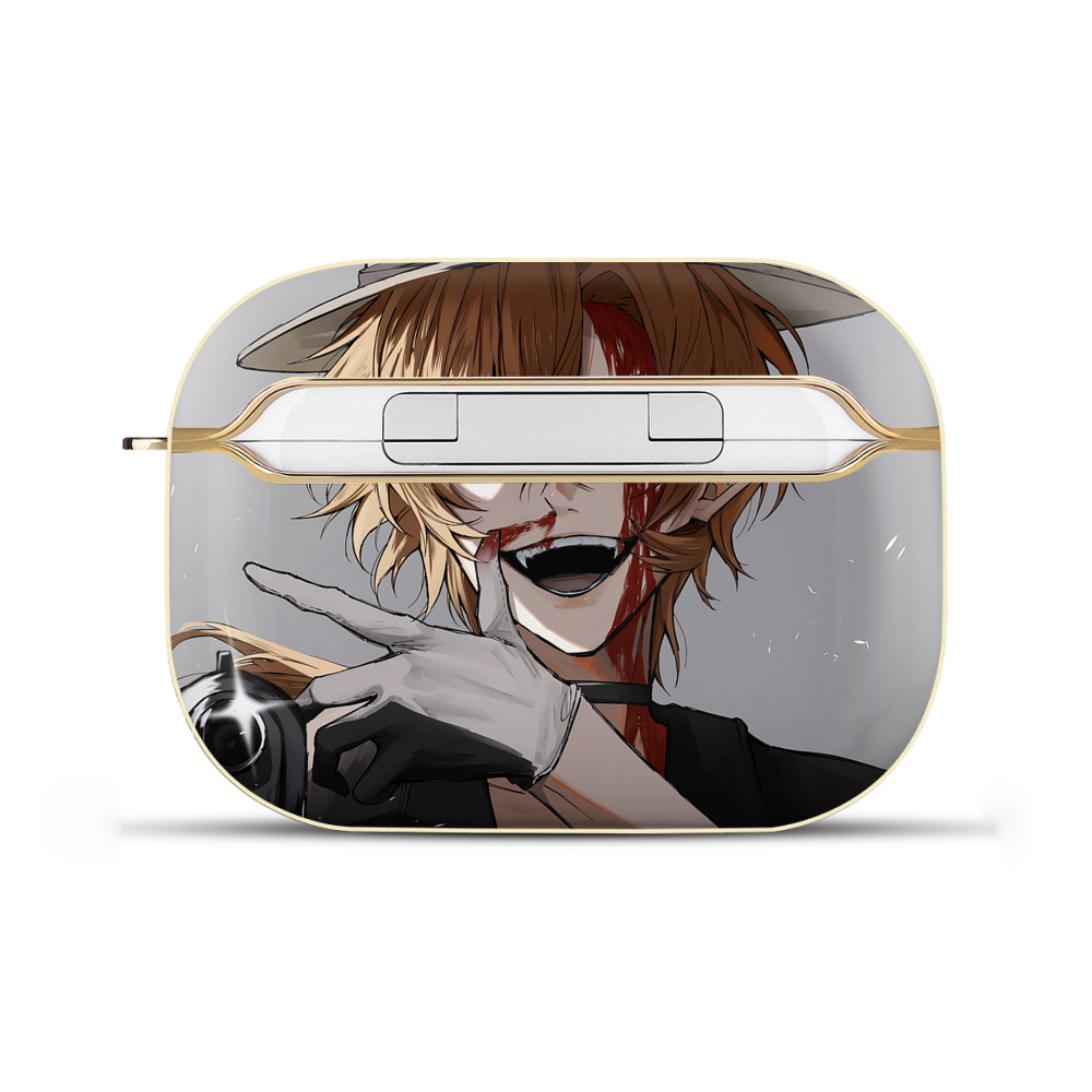 （画像用） 文豪ストレイドッグス Bungo Stray Dogs 【AirPods Pro用】ハードシェル保護ケース｜耐衝撃・防指紋・カラビナ付き商品仕様